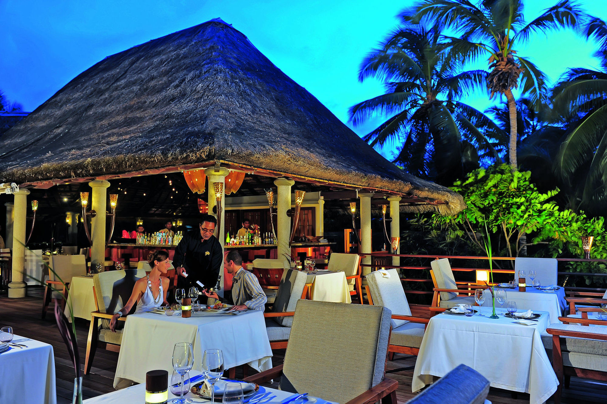 Hotel Constance Lemuria Grand’ Anse Restauracja zdjęcie