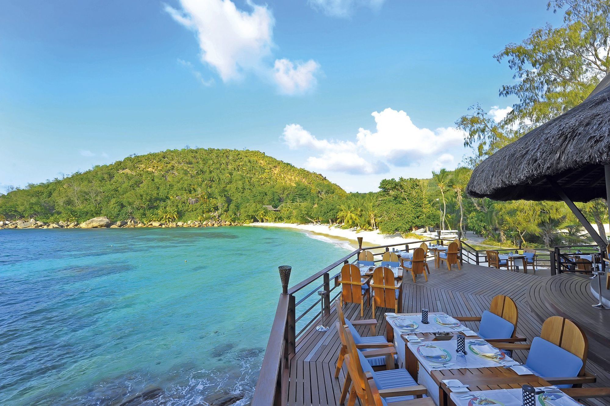 Hotel Constance Lemuria Grand’ Anse Restauracja zdjęcie