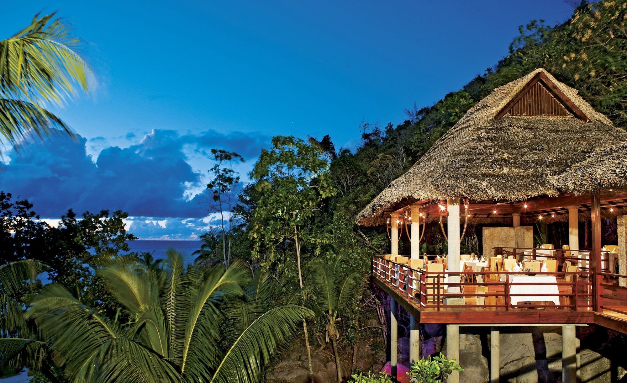 Hotel Constance Lemuria Grand’ Anse Restauracja zdjęcie